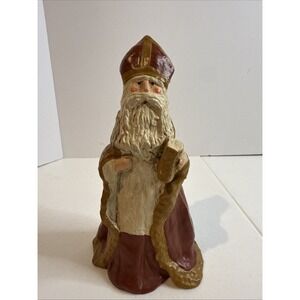 Doris C Willams Saint Nicholas Old World Christian Santa Chirstmas